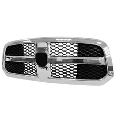 GRILLE MATTE-BLACK HONEYCOMB W/CHROME FRAME EXCLUDE REBEL/ WARLOCK