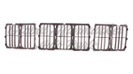 GRILLE MATTE-BLACK LOUVERED STYLE LAREDO/LTD — photo 1
