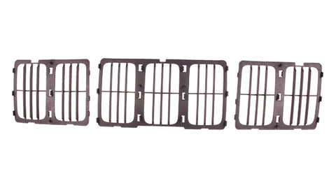 GRILLE MATTE-BLACK LOUVERED STYLE LAREDO/LTD