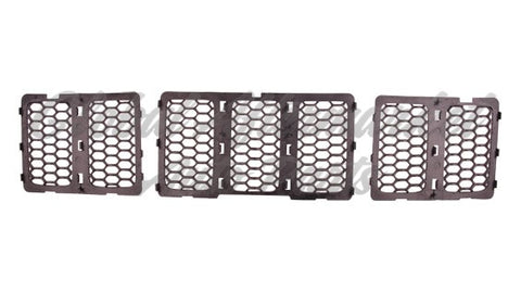 GRILLE MATTE-BLACK HONEYCOMB STYLE