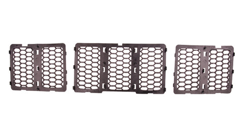 GRILLE MATTE-BLACK HONEYCOMB STYLE