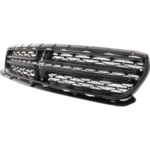 GRILLE FLAT BLACK CROSSHAIRS AND MOULDING EXCLUDE SCAT PACK/SRT/HELLCAT MODEL