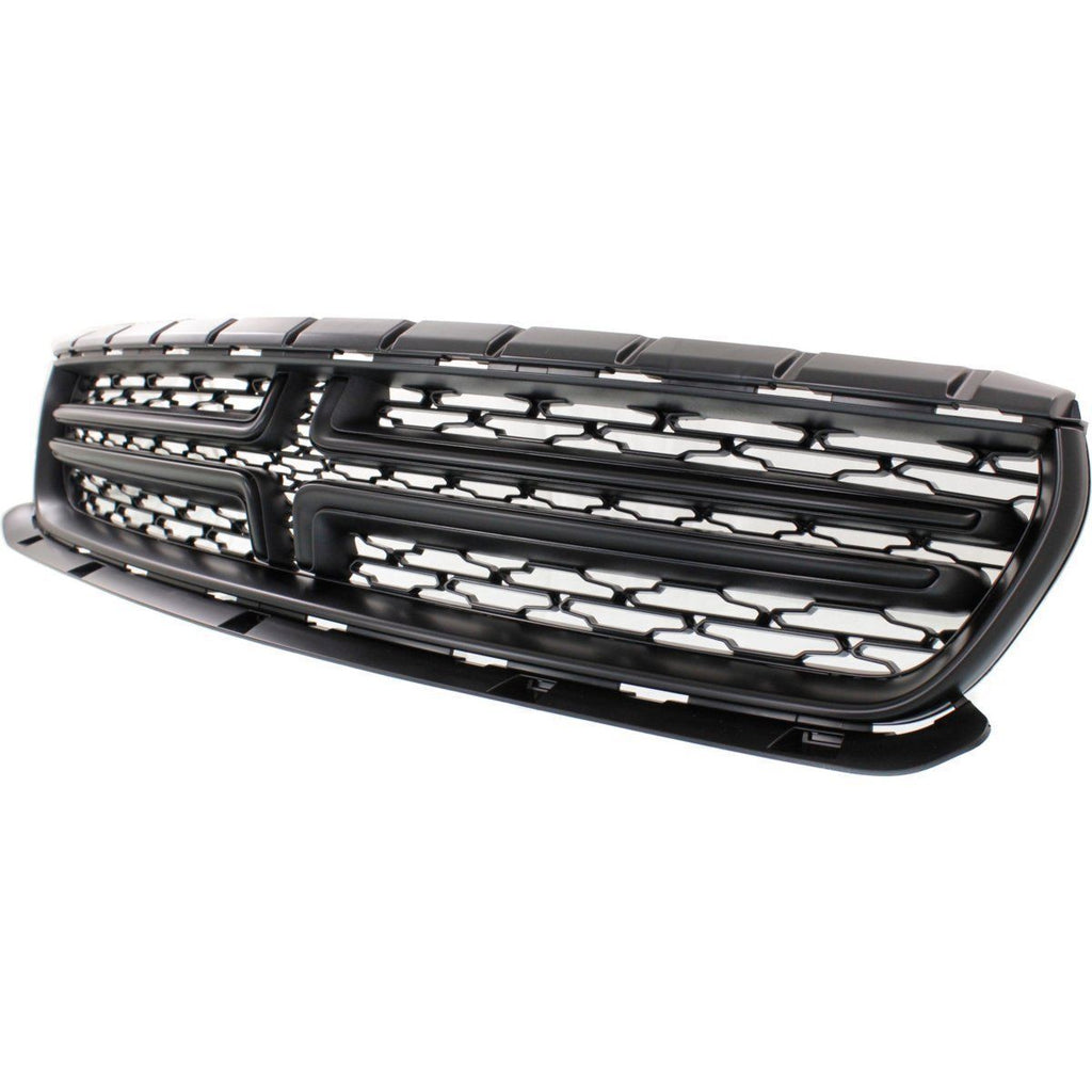 GRILLE FLAT BLACK CROSSHAIRS AND MOULDING EXCLUDE SCAT PACK/SRT/HELLCAT MODEL