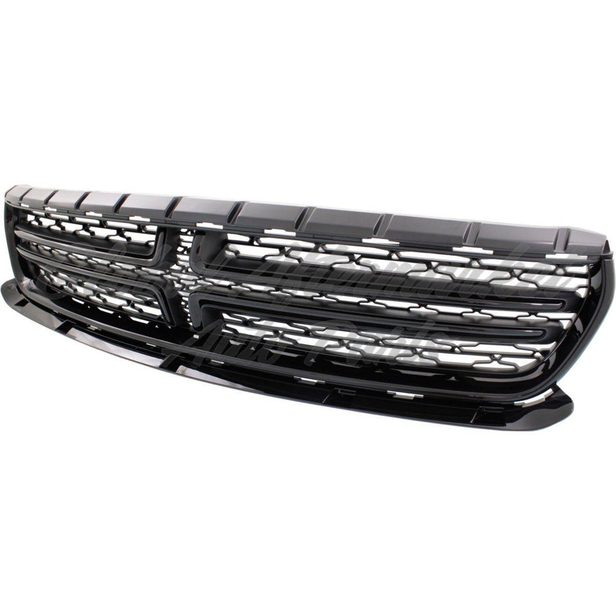 GRILLE FR PTD BLACK CROSSHAIRS AND MOULDING EXCLUDE SCAT PACK/SRT/HELLCAT MODEL