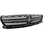 GRILLE FR PTD BLACK CROSSHAIRS AND MOULDING EXCLUDE SCAT PACK/SRT/HELLCAT MODEL — photo 3