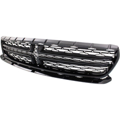 GRILLE FR PTD BLACK CROSSHAIRS AND MOULDING EXCLUDE SCAT PACK/SRT/HELLCAT MODEL