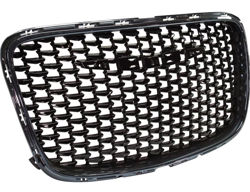 GRILLE GLOSSY BLACK MESH / FRAME FOR 300S/ LTD MODELS