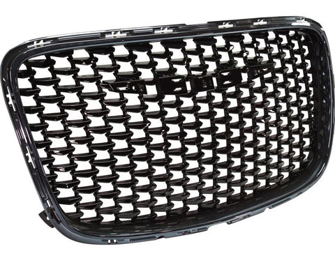 GRILLE GLOSSY BLACK MESH / FRAME FOR 300S/ LTD MODELS