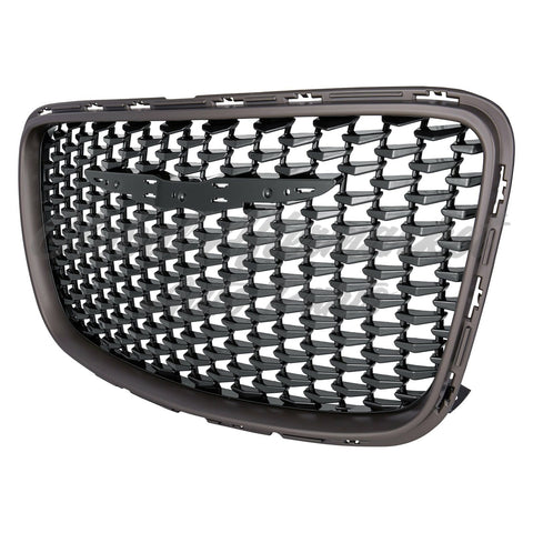 GRILLE FR PTD GLOSSY BLACK MESH / BRONZE FRAME FOR 300S / LTD MODELS