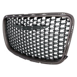 GRILLE FR PTD GLOSSY BLACK MESH / BRONZE FRAME FOR 300S / LTD MODELS — photo 1
