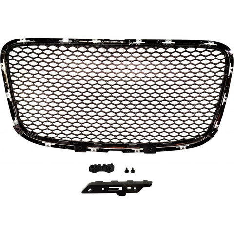 GRILLE FR CHROME/BLACK SRT MODELS