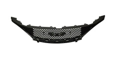 GRILLE FR MATTE BLACK MESH W/O CAMERA EXCLUDE HYB MODELS