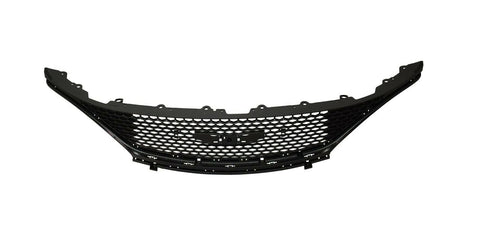 GRILLE FR MATTE BLACK MESH W/O CAMERA EXCLUDE HYB MODELS