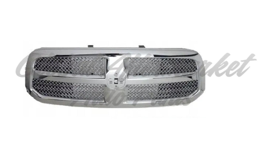 GRILLE CHROME FRAME W/CHROME WAVE MESH