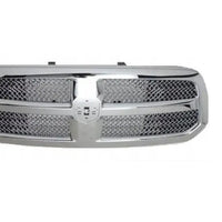 GRILLE CHROME FRAME W/CHROME WAVE MESH