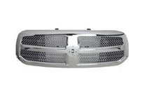 GRILLE CHROME FRAME W/CHROME WAVE MESH