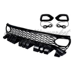 GRILLE FR TEXTURED BLACK W/ LH/RH AIR VENT INSERT FOR MODEL W/HOOD SCOOP — photo 4
