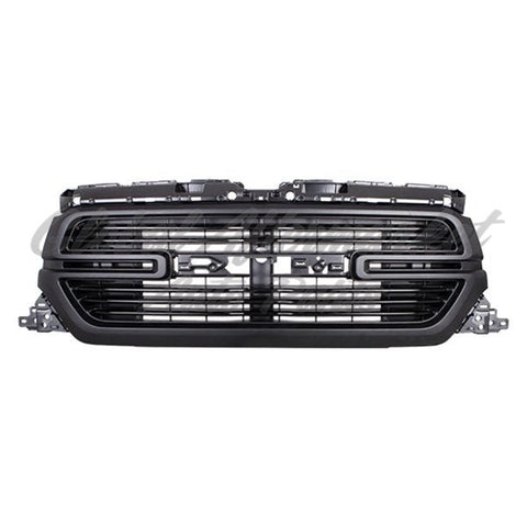 GRILLE MATTE DARK GRAY W/SURROUND VIEW CAMERA