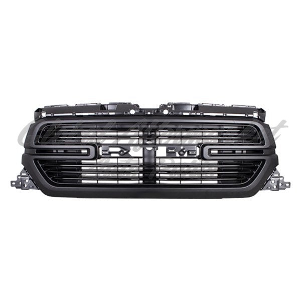 GRILLE MATTE DARK GRAY W/SURROUND VIEW CAMERA