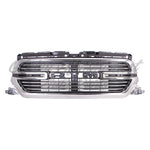 GRILLE CHROME SURROUND W/CHROME BILLETS W/CAMERA LARAMIE MODEL — photo 2