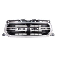 GRILLE CHROME SURROUND W/BLACK BILLETS W/CAMERA LARAMIE/BIG HORN MODEL