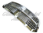 GRILLE CHROME FRAME W/CHROME PERFORATED WAVE INSERT — photo 4