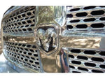 GRILLE CHROME FRAME W/CHROME PERFORATED WAVE INSERT — photo 5