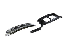 GRILLE CHROME SURROUND W/CHROME BILLETS W/O CAMERA LARAMIE MODEL