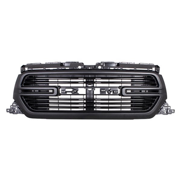 GRILLE FR MATTE DARK GRAY W/O SURROUND VIEW CAMERA