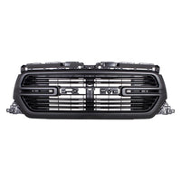 GRILLE FR MATTE DARK GRAY W/O SURROUND VIEW CAMERA
