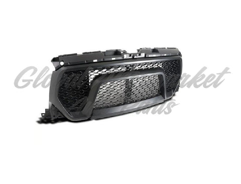 GRILLE CHROME SURROUND W/BLACK BILLETS W/O CAMERA LARAMIE/BIG HORN MODEL