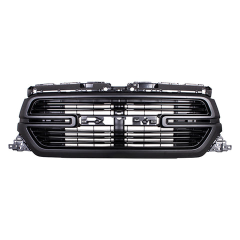 GRILLE FR MATTE DARK GRAY W/O SURROUND VIEW CAMERA