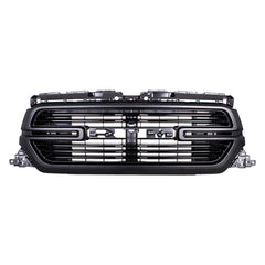 GRILLE FR MATTE DARK GRAY W/O SURROUND VIEW CAMERA