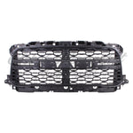 GRILLE FR BLACK MESH PATTERN W/ NOSTRILS W/O CAMERA/MOLDINGS/ FOR TRADESMAN MODELS — photo 1