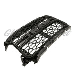 GRILLE FR BLACK MESH PATTERN W/ NOSTRILS W/O CAMERA/MOLDINGS/ FOR TRADESMAN MODELS — photo 2