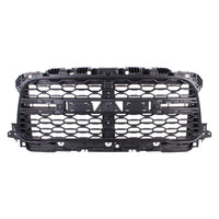 GRILLE FR BLACK MESH PATTERN W/ NOSTRILS W/O CAMERA/MOLDINGS/ FOR TRADESMAN MODELS