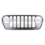 GRILLE FR PRIMED BLACK W/TRIM RING MOLDINGS — photo 1