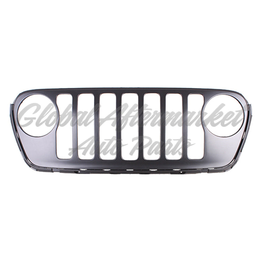 GRILLE FR PRIMED BLACK W/TRIM RING MOLDINGS