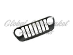 GRILLE FR PRIMED BLACK W/TRIM RING MOLDINGS — photo 4