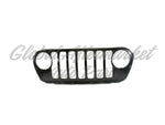 GRILLE FR PRIMED BLACK W/TRIM RING MOLDINGS — photo 5