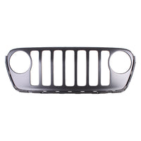 GRILLE FR PRIMED BLACK W/TRIM RING MOLDINGS