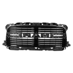 GRILLE FR GLOSS BLACK BILLET TYPE W/ NOSTRILLS / BIG HORN/LARAMIE