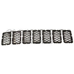 GRILLE INSERT BLACK HONEYCOMB STYLE 7-PCS EXCLUDE SRT/TRACKHAWK — photo 3