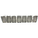 GRILLE TRIM RING 7-PIECE SET SATIN CHROME EXCLUDE SRT/TRACKHAWK MODEL CAPA — photo 2