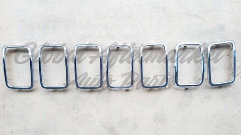 GRILLE TRIM RING SET CHROME 7-PC EXCLUDE SRT/TRACKHAWK
