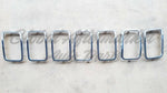 GRILLE TRIM RING SET CHROME 7-PC EXCLUDE SRT/TRACKHAWK — photo 2
