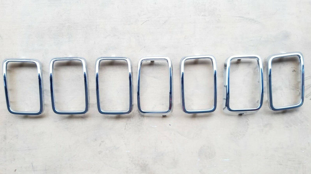 GRILLE TRIM RING SET CHROME 7-PC EXCLUDE SRT/TRACKHAWK