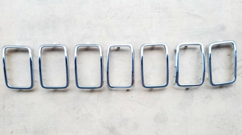 GRILLE TRIM RING SET CHROME 7-PC EXCLUDE SRT/TRACKHAWK