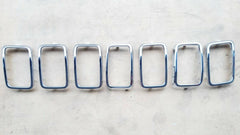 GRILLE TRIM RING SET CHROME 7-PC EXCLUDE SRT/TRACKHAWK