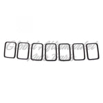 GRILLE TRIM RING SET (7-PIECE SET) PRIMED SRT/TRACKHAWK MODELS — photo 1